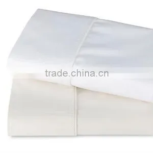 100% Cotton Sateen Fabric White thumbnail-1