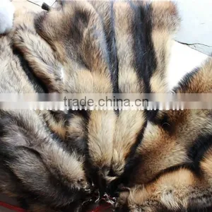 Factory Direct 100% Quality Real Fox Skin And Raccoon Skin Raw Material thumbnail-2
