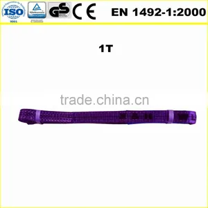 1T Double Flat Polyester Lift Sling thumbnail-1