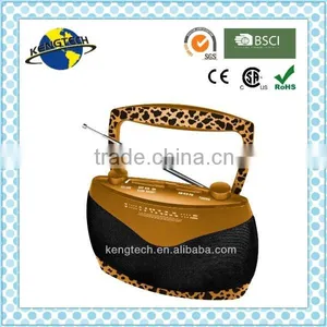 Top Quality Deluxe Handbag Shape AM FM Analogue Portable Radio thumbnail-1