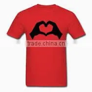 Love Hand Printed T-Shirts thumbnail-1