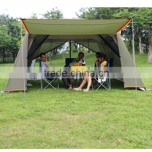 Outdoor Gazebo Garden Cheap Custom Printed Canopy Mosquito Net Beach Shade Tent thumbnail-5