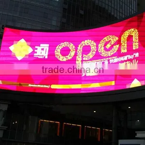 Curve LED Screen P16 for Advertising LED Video Wall thumbnail-1