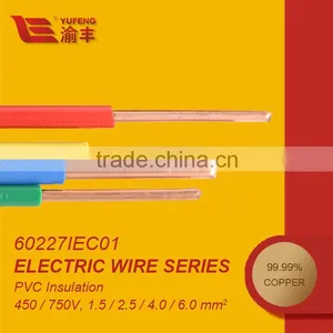 Energy Wire/Copper/PVC 450/750V Insulated Electric Wires thumbnail-1