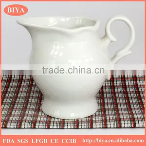 Chaozhou Produce Factory Directly Porcelain Small Sauce Pot Milk Jar,milk Pot, Juice Jar and Coffee Jar,spice Jar thumbnail-1