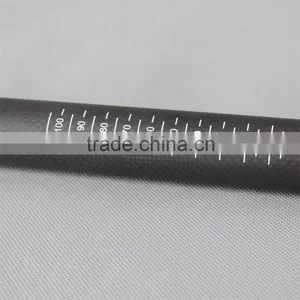 Top Rated Full Carbon Seat Post 31.6/27.2x300/350/400 UD Matt Mtb Seat Post SP006 thumbnail-3
