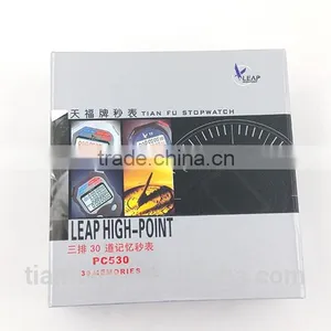 Professional Multi-function Three-row Stopwatch With High Quality thumbnail-5