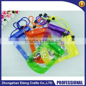Promotion Custom Your Color Transparent Pvc Waterproof Bag for Mobile Phone thumbnail-1