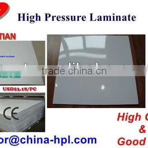 0.7mm White HPL;High Pressure Laminate thumbnail-1