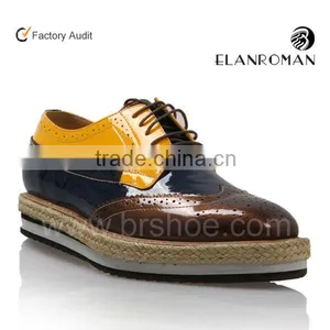 Genuine Leather Fashion Shoe Elevator Shoes for Men Wholesale thumbnail-1