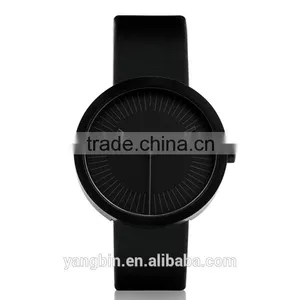 2016 Popular Cheap Price Pure Gold Genuine Leather Quartz Watch thumbnail-2