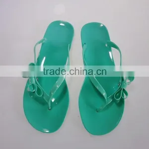 2015 New Fashion Flower Ladies Pvc Slipper thumbnail-5