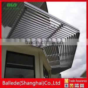 Sunshade Waterproof Powder Coated Aluminum Louver Roof thumbnail-2