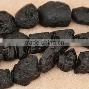Natural Loose Gemstone Nugget Tekite Nugget Beads for Jewelry and Decoration thumbnail-1