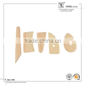 5 Pcs Wholesale Wooden Modeling Clay Tools In Stock thumbnail-1