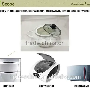 China Manufacturer Stocked Small Ceramic Porcelain Soup Tureen thumbnail-6