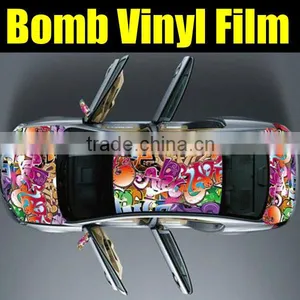 Car Roof Bomb Vinyl Film ,car Bomb Vinyl Sticker thumbnail-1