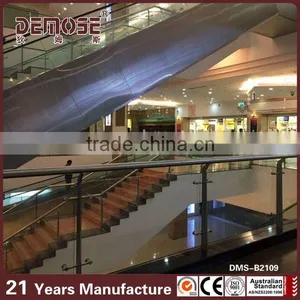 Framless Glass Railing Balcony Railing Balcony Stainless Steel Railing Design thumbnail-1