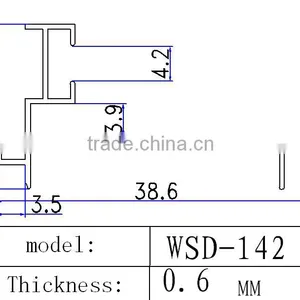 Various Shape Aluminium Profiles Extrusion Aluminum Sliding Window thumbnail-1