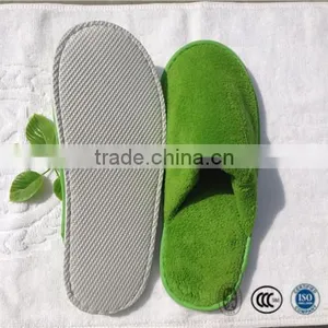 Wholesale Green Hotel Coral Fleece Winter Super Warm Slipper Bathroom Slippers thumbnail-6