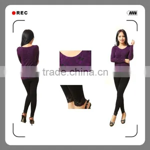 2015 Beautiful Seamless Long Sleeve Shirt With Jacquard thumbnail-1