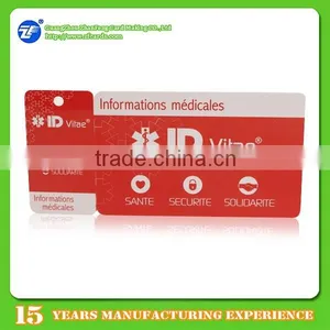Customer Printed (85.5+28)*54mm Pvc Combo Cards thumbnail-4