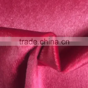 Flock Fabric Imitation the Horse Fur Use for Shoes thumbnail-5