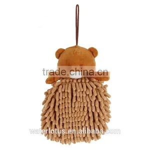 2015 Good Sale Chenille Cartoon Animal Hand Towel thumbnail-5