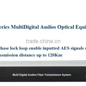 GAES Series Multi Digital Audios Optical Equipment/digital Audio Fiber Optic Transmission thumbnail-1