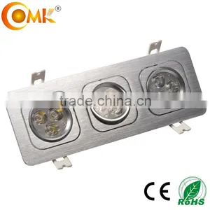 3*3*3W Pure Aluminum Led Grill Light Fixture thumbnail-1