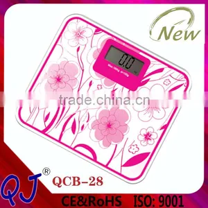 Good Quality 180kg Promotional Mini Cheap Human Personal Body Weighting Lcd Glass Digital Electronic Bathroom Scale thumbnail-1