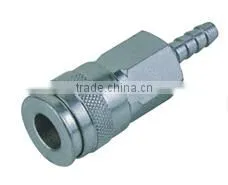 Universal One Touch Type Air Quick Coupler, Hose Fitting Barb Coupling thumbnail-2