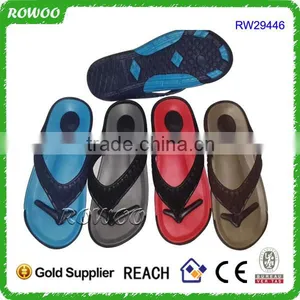 Popular EVA Soft Slippers Casual Men Beach Sandals Outdoor Flip Flops thumbnail-2