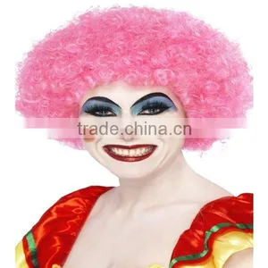 BIG Afro Rainbow Halloween Costume Wig thumbnail-3