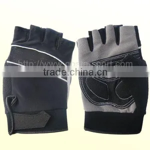 Polar Fleece Fingerless Bicycle Glove thumbnail-1