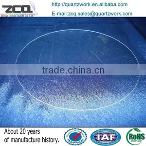 Wholesale Cheap Ultra Thin Optical Quartz Glass Reception Window thumbnail-3