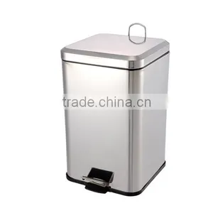 High Quality Quadrate Zinc Iron Outdoor Dustbin thumbnail-5