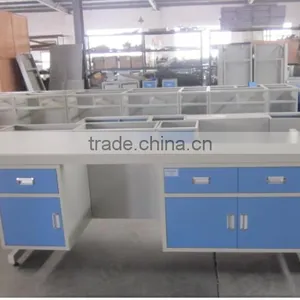 Steel Lab Work Bench With Drawers thumbnail-5