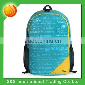 Promotional One Compartment Cheap High School Backpack China Backpack thumbnail-1