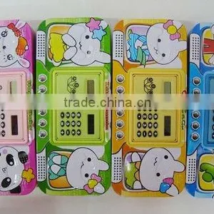 High-quality Double Pencil Case With Calculator thumbnail-1