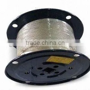 316I Decorative Stainless Steel Wire Rope Steel Safety Cable Mining 1x7,7x7,1x19,6x36,7x19,1x37,7x37 thumbnail-1