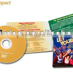 DVD Replication Offseting Printing Orders With Cardboard Sleeve thumbnail-1