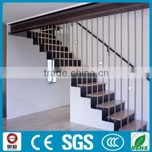 Modern Interior Floatings Used Metal Stairs Wood Staircase thumbnail-5