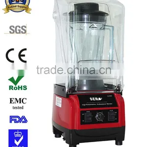2016 Premium High Speed Commercial Blender With Sound Cover/foocessor/smoothie Ice Maker thumbnail-2