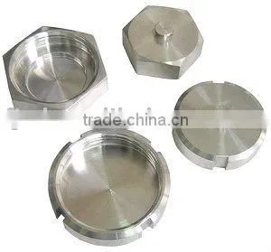 Sanitary Stainless Steel Blind Round Nut Hex Nut A4-80 With Chain thumbnail-1