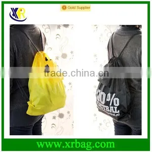 Custom Cheap Drawstring Nylon Carrying Bag With Logo thumbnail-4