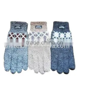 Knitted Wool and Acrylic Blended Men's Magic Gloves thumbnail-1