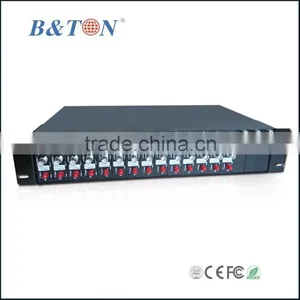 2U Rack Mount Chassis Fiber Optical Transmitter and Receiver thumbnail-1