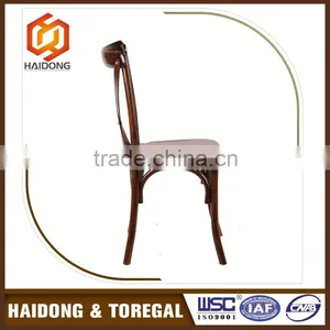 Gold Supplier Cheap Black Cross Back Dining Chairs thumbnail-2