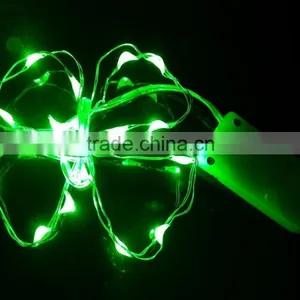 CR2032 Micro Silver LED Copper Wire 1M 20 Leds String Light thumbnail-1